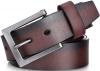 Marino Men’s Genuine Leather Belt, Classic Jean Style, 1.5" Width