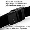 JasGood Nylon Canvas Breathable Military Tactical Men Waist Belt With Plastic Buckle