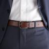 Savile Row Men's Dress Belt - Black, Brown & Reversible