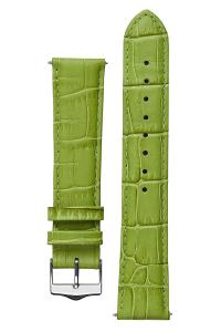 Signature Tropico watch band. Replacement watch strap. Genuine leather. Steel Buckle