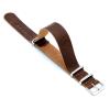 CIVO Synthetic Leather NATO Zulu Military Swiss G10 Watch Band Strap 18mm 20mm 22mm with Stainless Steel Buckle