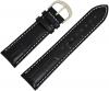 MODEBESO(TM) Black Color 18mm Croco Genuine Calf Leather Wristwatch Watch Band For Men WB-009
