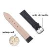 STYLELOVER Leather Watch Band, Genuine Cowhide Replacement Watch Strap for Men and Women 18mm 20mm 22mm