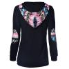 Autumn Blouse!Canserin Women Geometric Printing Pocket Hoodie Tops