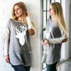 Hot Sale!Autumn Blouse,Canserin Women Fashion Deer Printed Long Sleeve Shirt Casual Autumn Loose T-Shirt Blouse Tops Size US 4-10