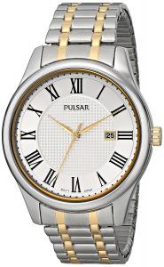 Pulsar Men's PH9041 Traditional Collection Analog Display Japanese Quartz Silver Watch
