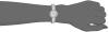Armitron Women's 75/5366MPSV Swarovski Crystal Accented Silver-Tone Bangle Watch