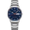 Mido M0214311104100 Commander Mens Watch - Blue Dial Stainless Steel Case Automatic Movement