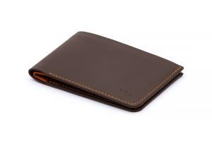 Bellroy Low Down, slim leather wallet (Max. 8 cards and bills)