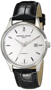 Frederique Constant Men's FC303S5B6 Index Analog Display Swiss Automatic Black Watch