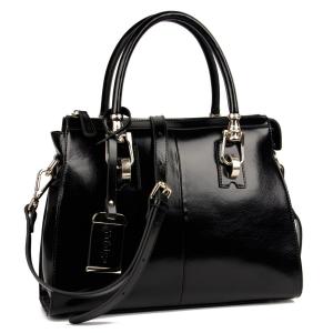 Yafeige Womens/Lady's Handbag Vintage Luxury Wax Genuine Leather Tote Shoulder Bag Satchel Purse