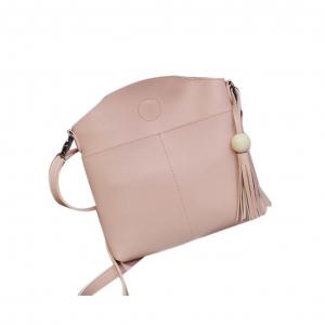 Handbag for Women,Sunfei Tassel Women Bag Leather Handbags Cross Body Shoulder Bags Messenger (Pink)