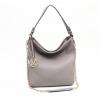 DDDH Women Handbag Leather Hobo Handbags Shoulder Tote Bags with Large Capacity For Work Office(Grey)
