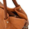 UTO Women Handbag Set 3 Pieces Bag PU Leather Tote Small Shoulder Purse Bags Wallet Strap