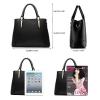 LoZoDo Women Shoulder Bags Top Handle Satchel Handbags PU Leather Tote Bag Purse Crossbody Bag