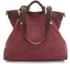 Z-joyee Women Shoulder bags Casual Vintage Hobo Canvas Handbags Top Handle Tote Crossbody Shopping Bags