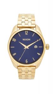 Nixon Women's 'Bullet' Quartz Stainless Steel Casual Watch, Color:Gold-Toned (Model: A4182625-00)
