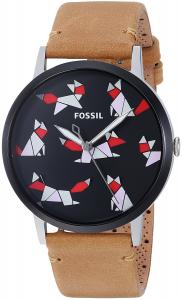 Fossil Women's ES4165 Vintage Muse Three-Hand Tan Leather Watch