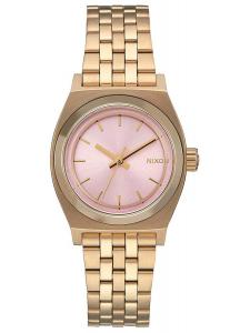 Light Gold/Pink The Small Time Teller Watch by Nixon