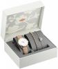 Fossil Tailor Multifunction Leather Watch and Jewelry Box Set