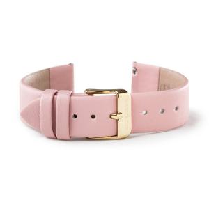 WRISTOLOGY 18mm Womens Pink Leather Easy Change Interchangeable Strap Band