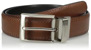 Nautica Men's 1 3/8 in. Saddle-Leather Reversible Belt