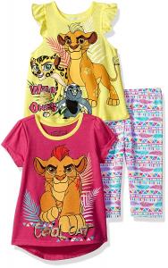 Disney Toddler Girls' 3 Piece Lion Guard Legging Set