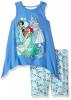 Disney Girls' 2 Piece Princesses Bike Short Set