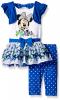 Disney Girls' 2 Piece Bow-tiful Minnie Top and Legging Set