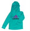 Adidas Girl's Tracksuit Sweat Suit Activewear 2 Piece Set, Turquoise