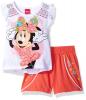 Disney Girls' 2 Piece Minnie Mouse Pom Pom Short Set
