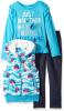 Disney Girls' 3 Piece Finding Dory Vest and Pant Set