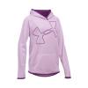 Under Armour Girls' Armour Fleece Novelty Jumbo Logo Hoodie