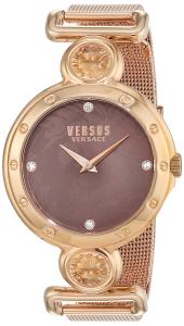 Versus by Versace Women's Sunnyridge Quartz Stainless Steel Casual Watch, Color:Gold-Toned (Model: SOL130016)
