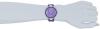 Versus by Versace Women's 3C72100000 Sertie Purple Dial Textured Glass Bezel Genuine Leather Watch