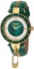 Versus by Versace Women's 'KEY BISCAYNE II' Quartz Stainless Steel and Leather Casual Watch, Color:Green (Model: SCK100016)