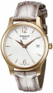Tissot Women's T0632103711700 Tradition Analog Display Swiss Quartz Grey Watch