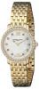 Frederique Constant Women's 'Slim Line' Silver Diamond Dial Goldtone Stainless Steel Swiss Watch FC-200WHDSD5B