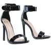 Delicious Canter Women Ankle Strap Open Toe Stiletto High Heel Dress Pumps Sandals
