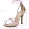 SUMMER Simple Heeled Sandals Bridal Bridesmaid Shoes Women Open Toe Pumps Prime