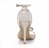 SUMMER Simple Heeled Sandals Bridal Bridesmaid Shoes Women Open Toe Pumps Prime