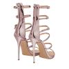 FSJ Women Sexy Strappy Gladiator Wedding Sandals Open Toe High Heel Stiletto Shoes Size 4-15 US