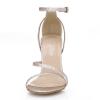 SUMMER Simple Heeled Sandals Bridal Bridesmaid Shoes Women Open Toe Pumps Prime