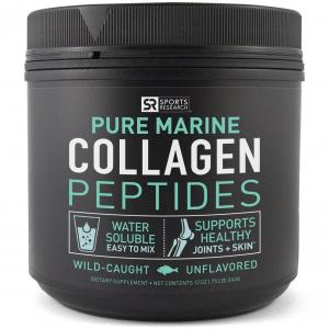 Premium Marine Collagen Peptides from Wild-Caught Snapper | Certified Paleo Friendly, Non-Gmo and Gluten Free - Unflavored and Easy to Mix