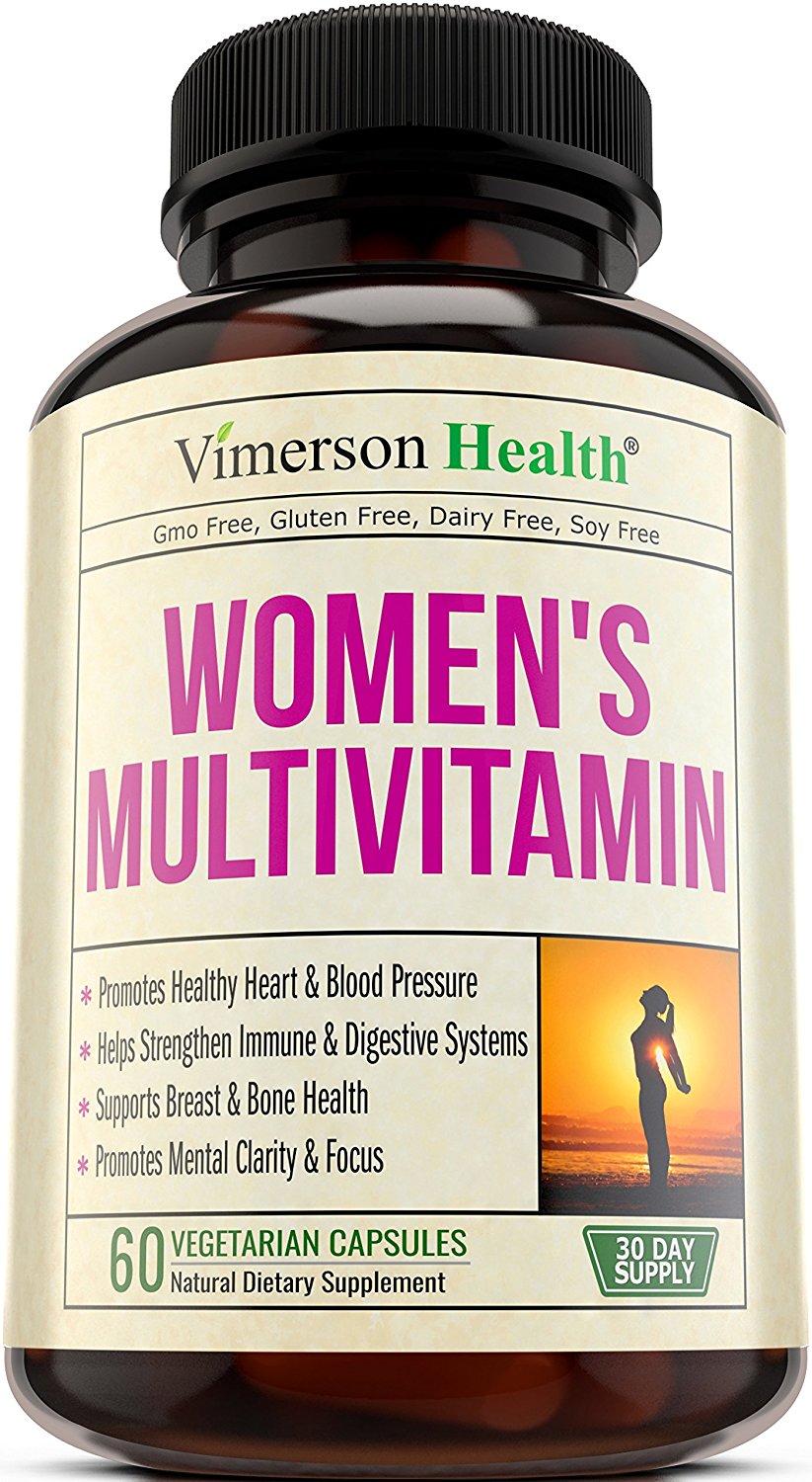 Women's Daily Multivitamin Supplement Biotin, Vitamins A B C D E, Calcium, Zinc, Lutein