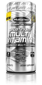 MuscleTech Platinum Multi-Vitamin, Advanced Multi-Vitamin Formula, 90 Caplets