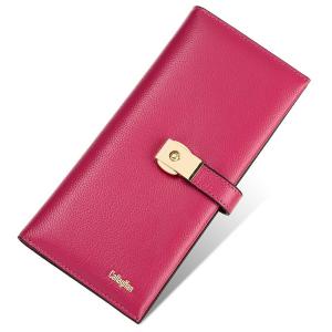 CALLAGHAN Women Leather Wallet Small Bifold Slim Clutch Wallet Card Holder