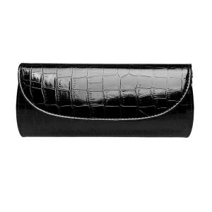 Fashion Road Evening Clutch, Womens Croc Skin Embossed Clutch Purses, Handbags For Party And Wedding