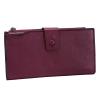 Itslife Women's RFID Blocking Large Capacity Luxury Wax Genuine Leather Cluth Wallet Card Holder Ladies Purse
