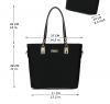 Womens 6 Pcs Shoulder Bags Top-Handle Handbag Tote Purse Set